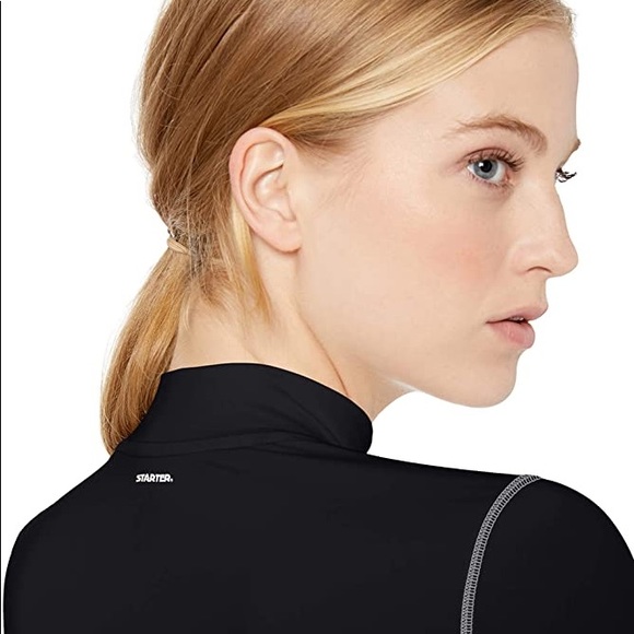Starter Women's Compression Mockneck Top Long Sleeve Size Small - Picture 3 of 6